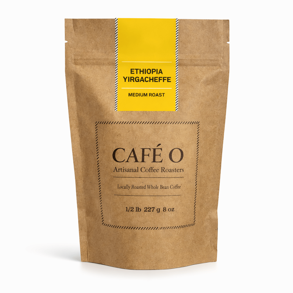 Ethiopia Yirgacheffe coffee bag